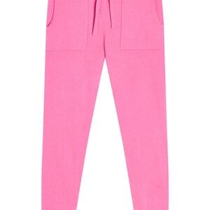 NWT $120 Naadam 100% Cashmere Pants Joggers sz 8 10 kids girls